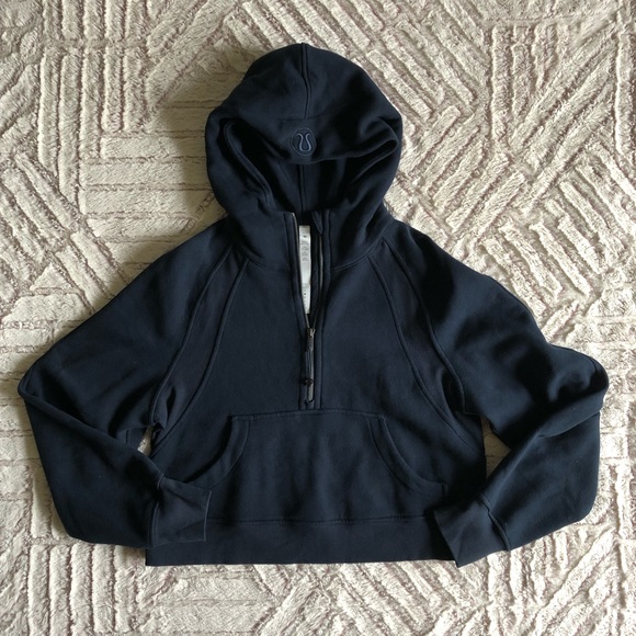 lululemon athletica Tops - Lululemon Scuba Oversized 1/2 Zip Hoodie